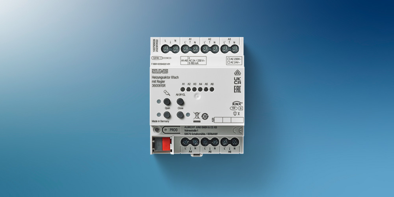KNX Heizungsaktor 6-fach bei hns Elektrotechnik GmbH in Rheinstetten