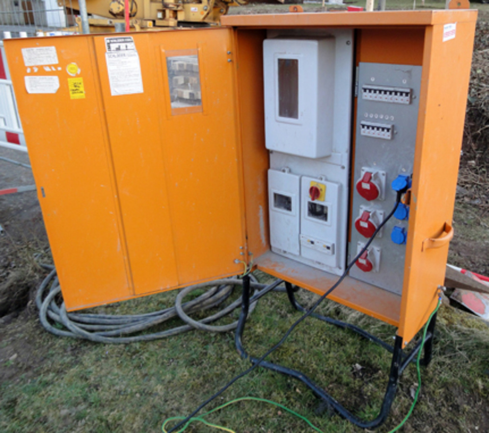 Baustromkasten bei hns Elektrotechnik GmbH in Rheinstetten